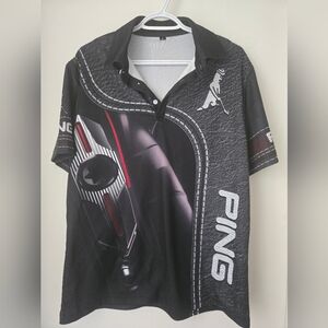 Mens PING Polo  golf  TShirt